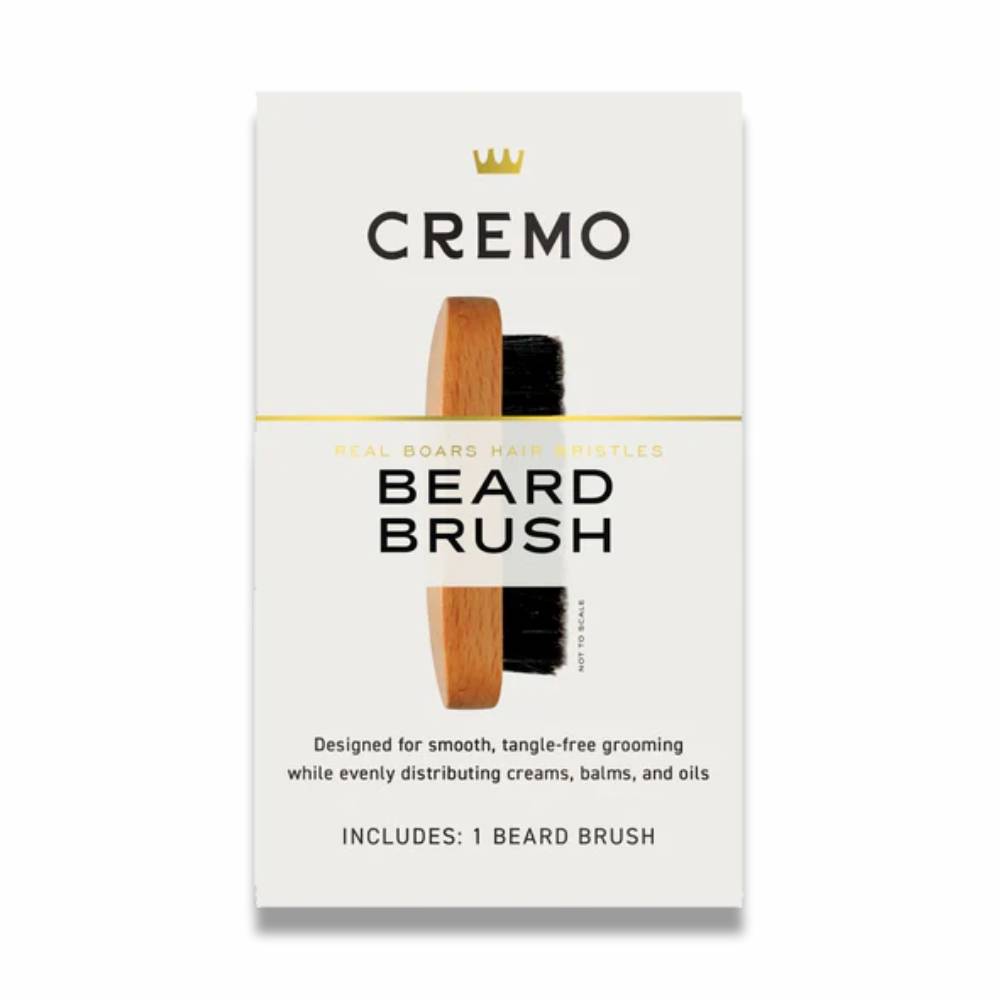 Cremo - Beard Brush, Boar Hair Bristle - 1 Ct Each - 12 Pack