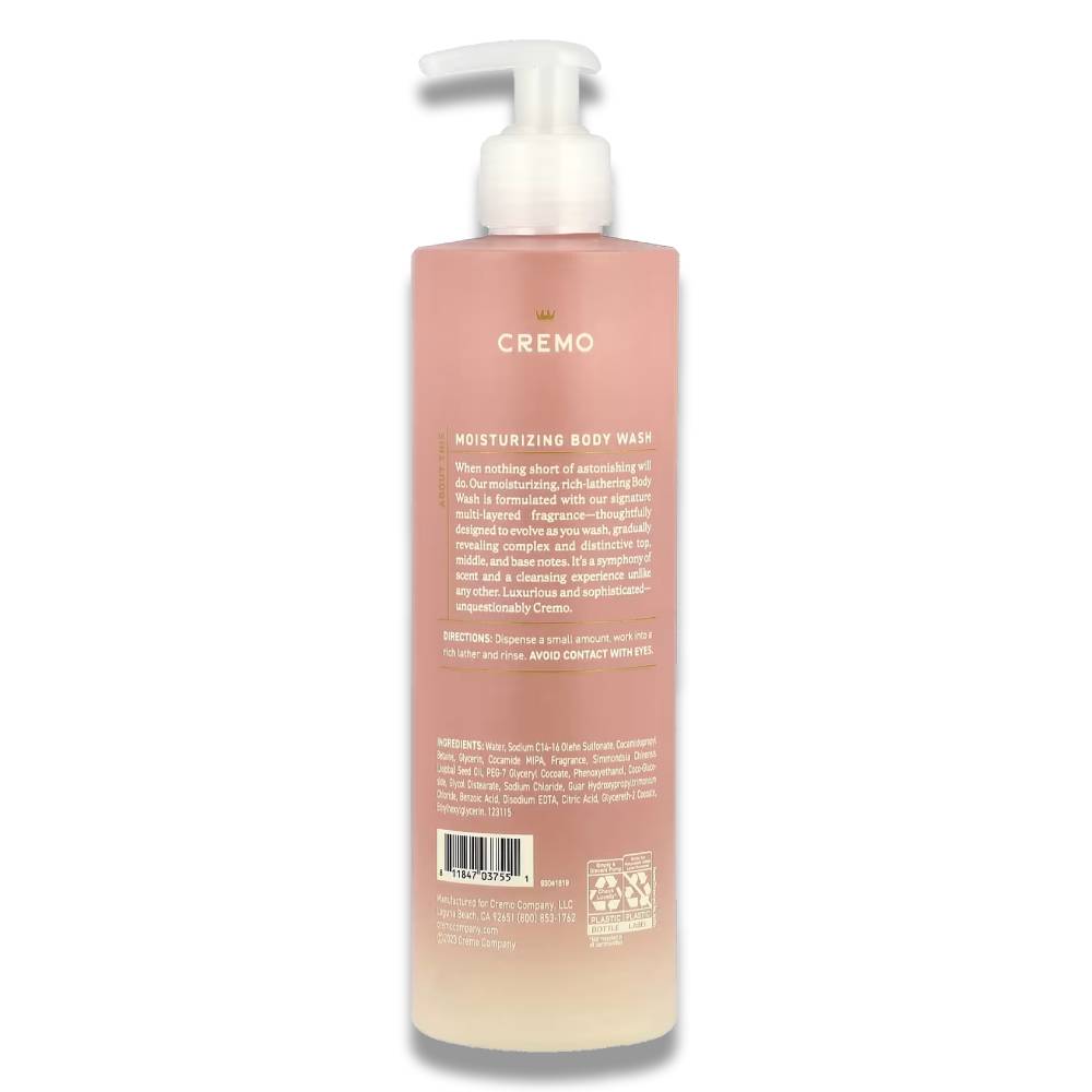 Cremo - Body Wash, Wild Iris and Musk  - 16 Oz - 12 Pack