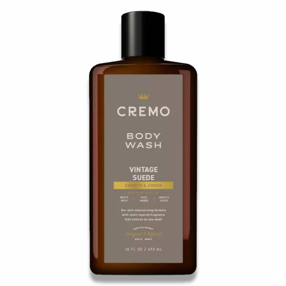 Cremo - Vintage Suede Body Wash - 16 Oz - 12 Pack