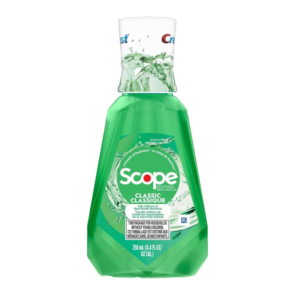 Crest - Scope Classic Original Mint - 8.4 Oz - 8 Pack