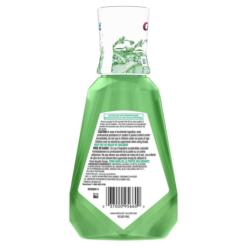 Crest - Scope Classic Original Mint - 8.4 Oz - 8 Pack