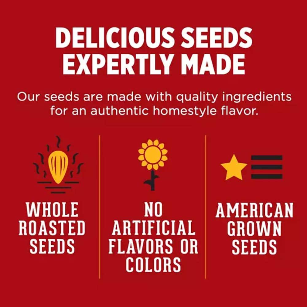 David - Jumbo Sunflower Seeds - 5.25 Oz - 12 Pack