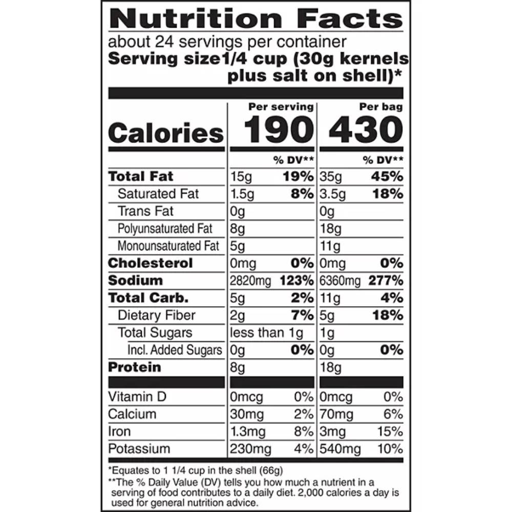 David - Jumbo Sunflower Seeds - 5.25 Oz - 12 Pack