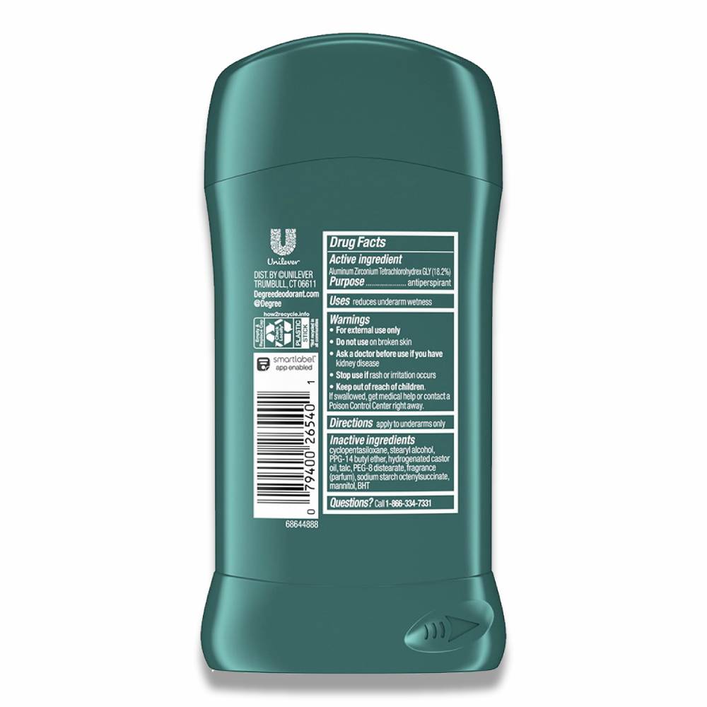 Degree Men Antiperspirant Deodorant Cool Rush  2.7 Oz - 12 Pack