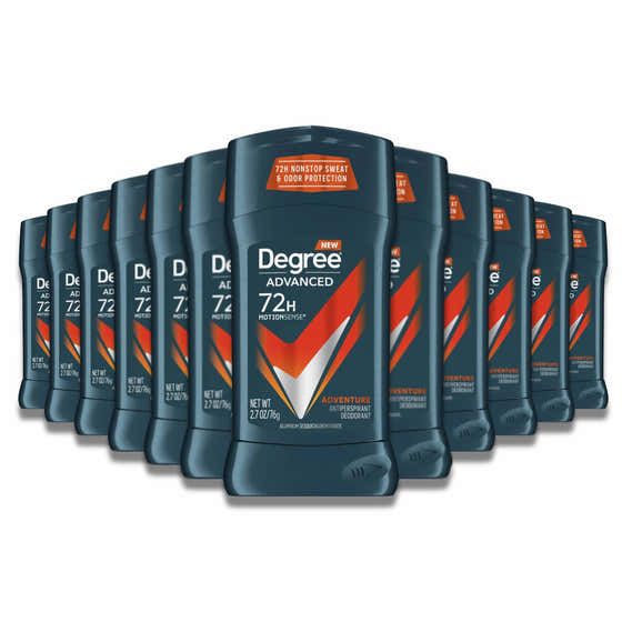 Degree - Men MotionSense Antiperspirant Deodorant Adventure -  2.7 oz - 12 Pack | Degree - degree