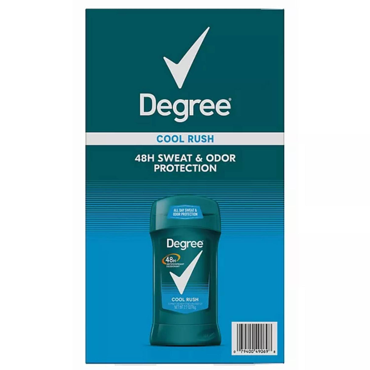 Degree Men Cool Rush Anti-Perspirant - 2.7 Oz - 5 Pack