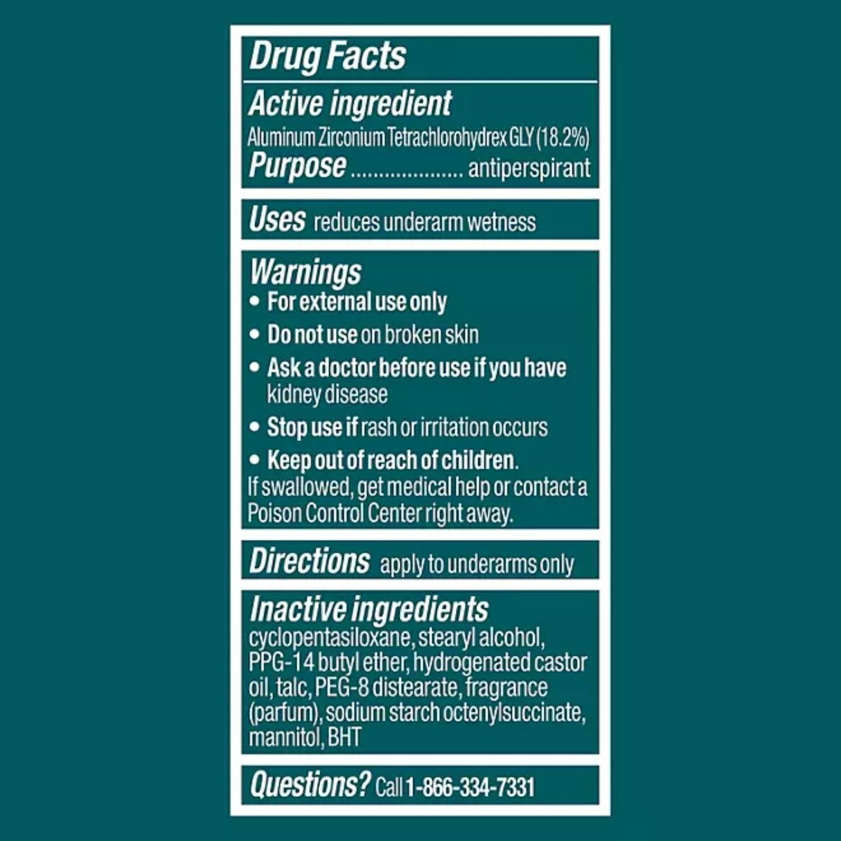 Degree Men Cool Rush Anti-Perspirant - 2.7 Oz - 5 Pack