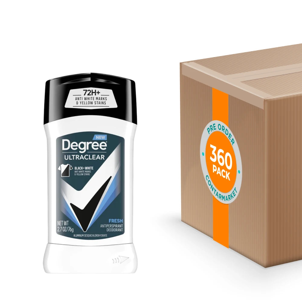Degree - Men Fresh UltraClear Antiperspirant Deodorant 72-Hour - 2.7 Oz - 360 Pack