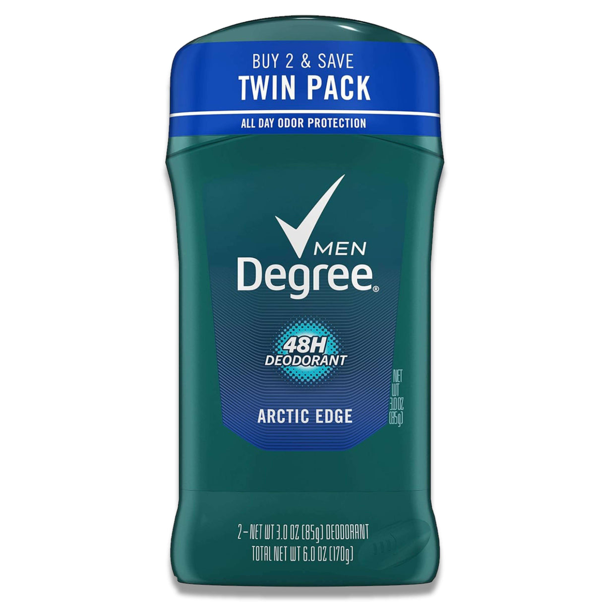 Degree Men Deodorant - Extra Fresh, Arctic Edge, 3 Oz - 6 Pack (Twin Pack) Contarmarket