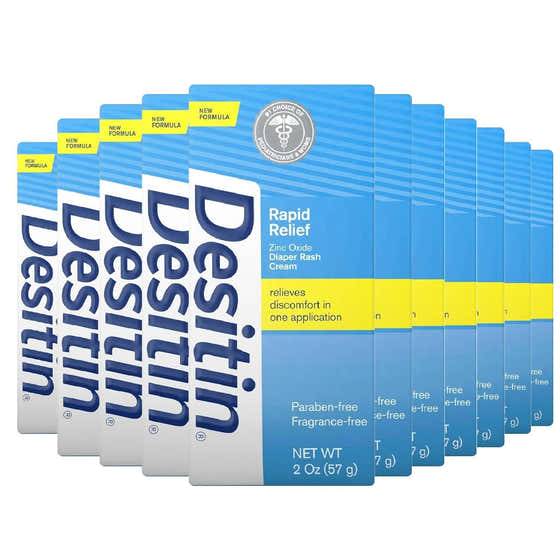 Desitin Rapid Relief Creamy Diaper Rash Ointment - 2oz - 36 Pack | Desitin - member5%