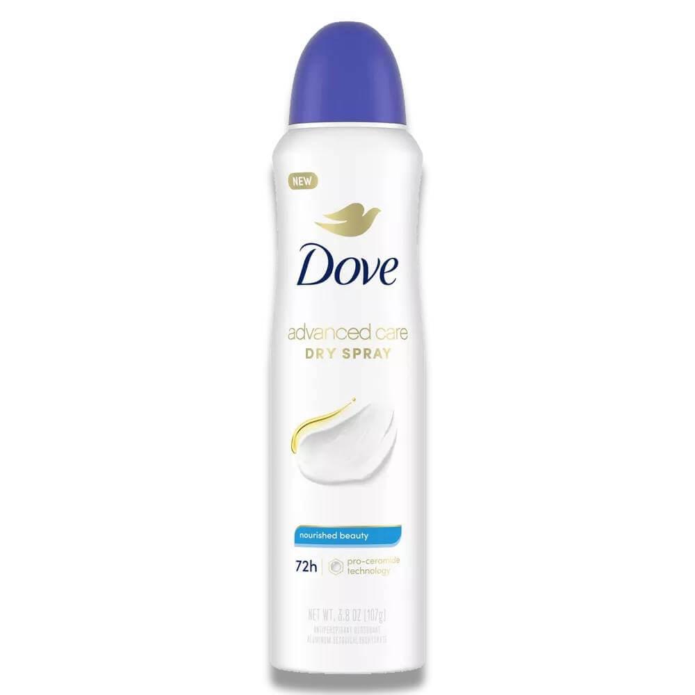 Dove Women's Advanced Care Dry Spray Antiperspirant - 3.8 Oz - 12 Pack Contarmarket