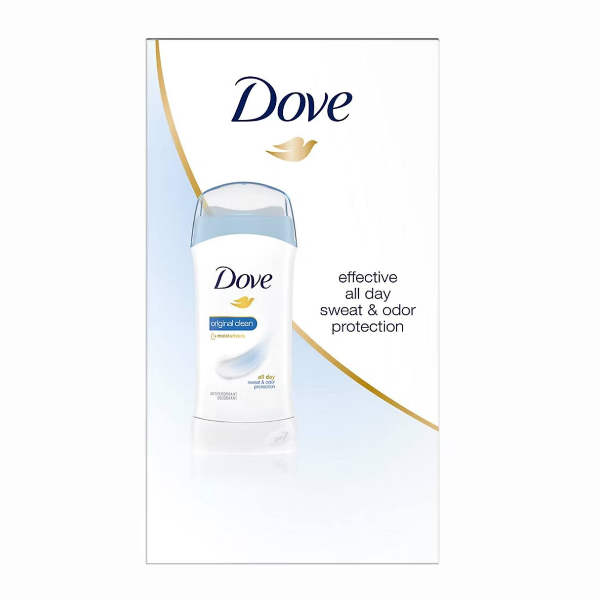 Dove - Original Clean Antipersirant Deodorant - 2.6 Oz - 5 Pack