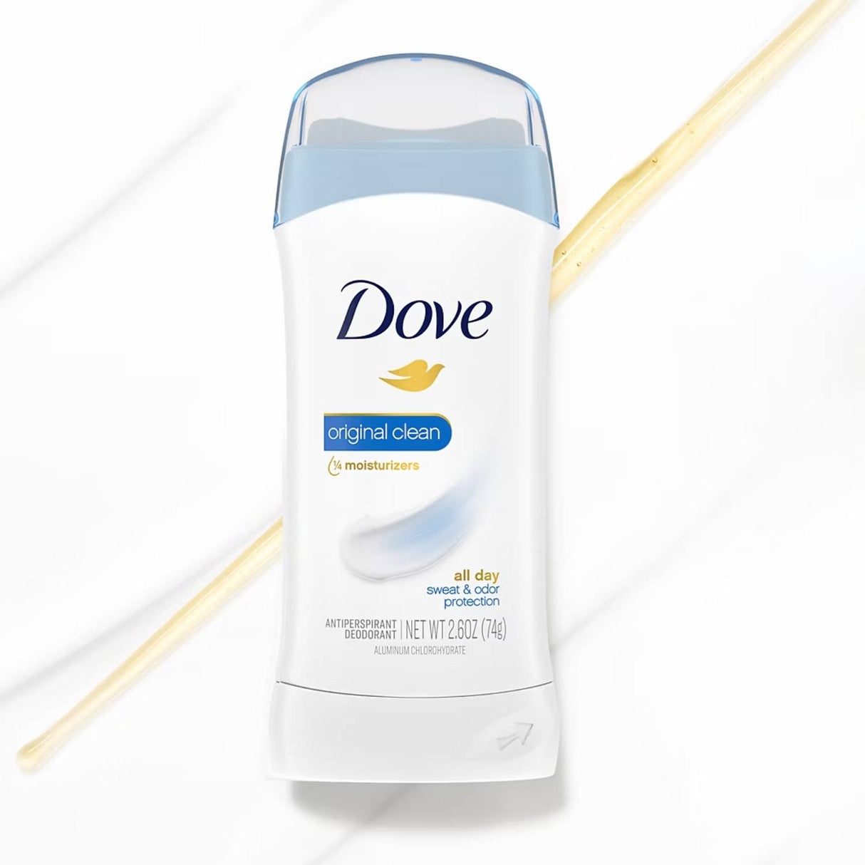 Dove - Original Clean Antipersirant Deodorant - 2.6 Oz - 5 Pack