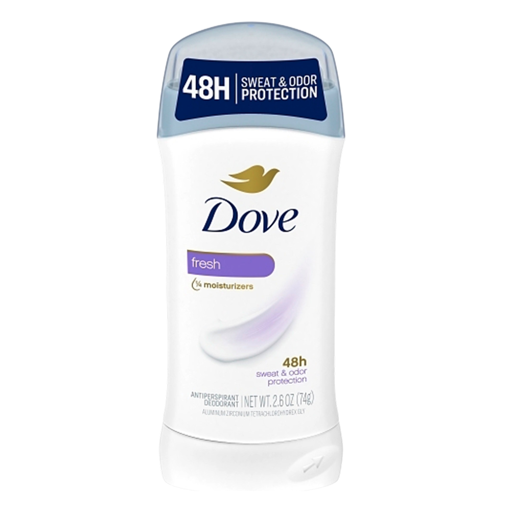 Dove - Deodorant  Fresh Invisible Solid 2.6 oz - 12 Pack