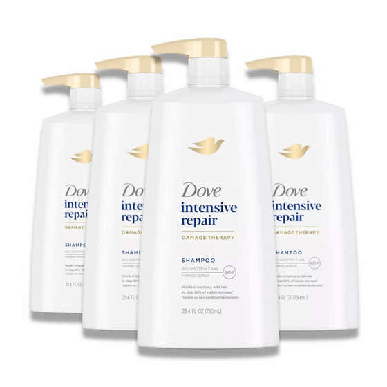 Dove - Beauty Intensive Repair Shampoo  25.4 Oz - 4 Pack | Dove - Shampoo & Conditioner