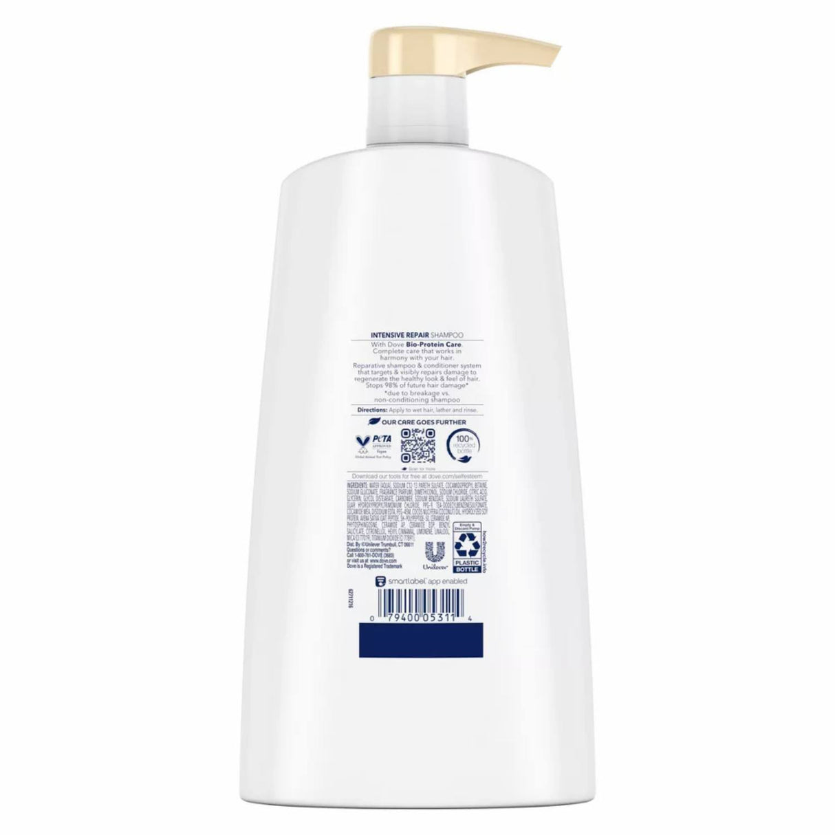 Dove - Beauty Intensive Repair Shampoo  25.4 Oz - 4 Pack