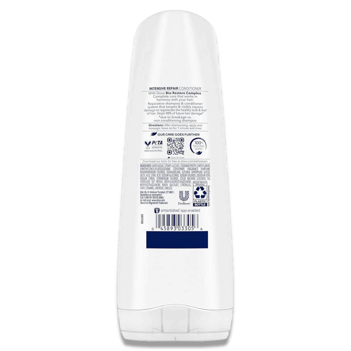 Dove Damage Therapy Conditioner - Intensive Repair, 12 Oz - 6 Pack Contarmarket