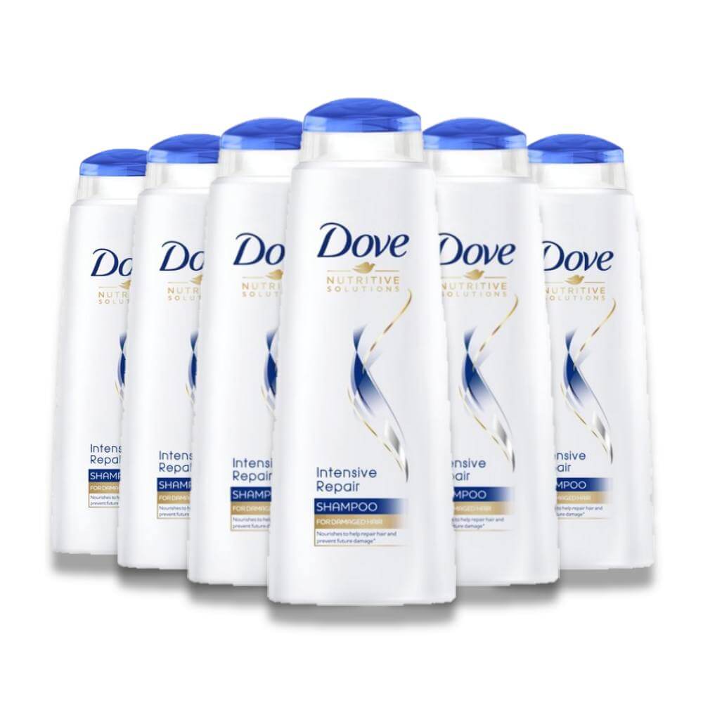 Dove Intensive Repair Shampoo - 400ml - 6 Pack Contarmarket