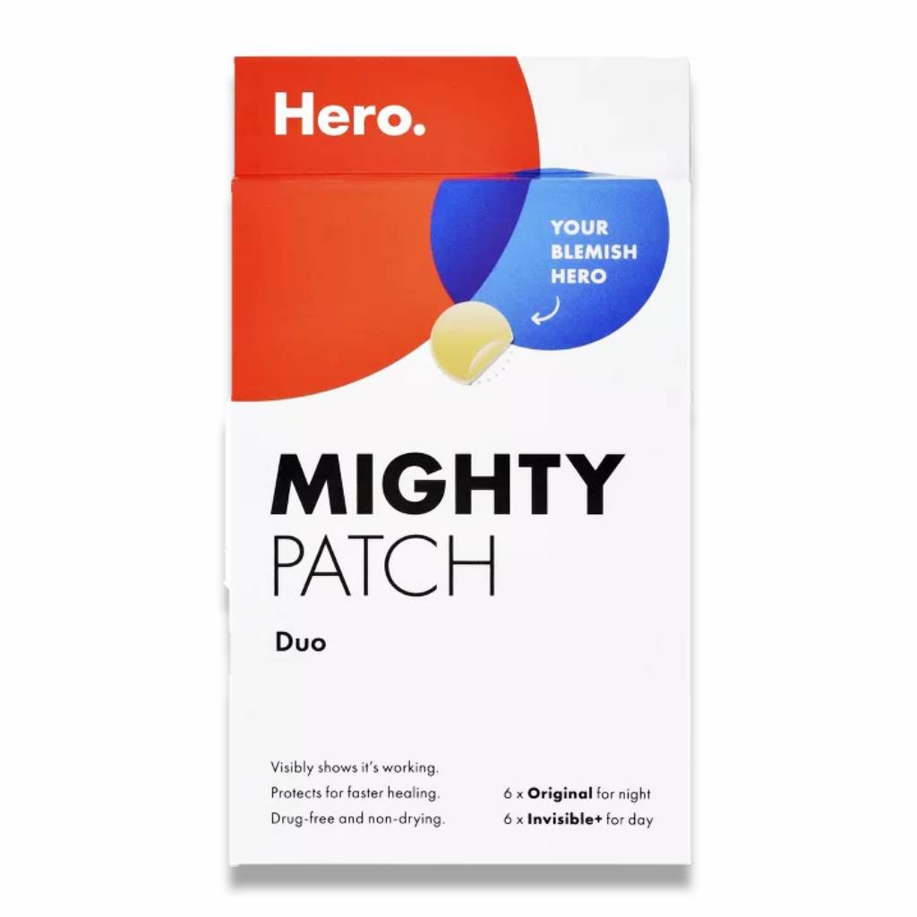 Hero Cosmetics - Mighty Acne Pimple Patch Duo - 12 Ct Each - 24 Pack