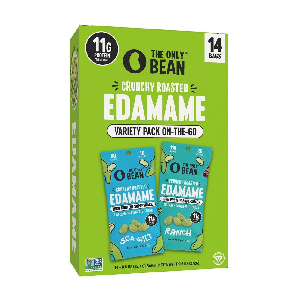 The Only Bean Edamame - Beans - 0.9 Oz - 12 Pack