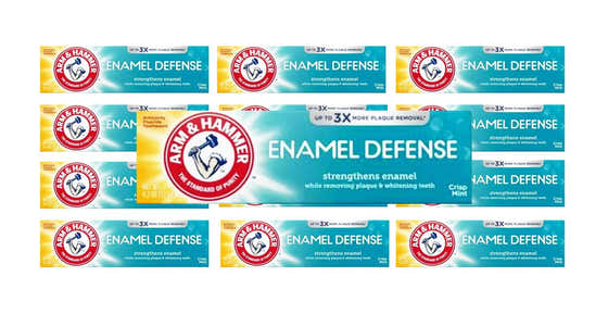 Arm & Hammer Enamel Defense Toothpaste- Truly Radiant Bright & Strong  4.3oz  - 12  Pack | Arm & Hammer - Whol...