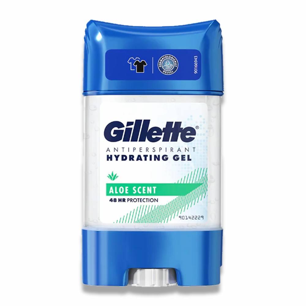 Gillette - Antiperspirant Hydrating Gel Aloe Scent 48H Protection  - 70ml - 6 Pack