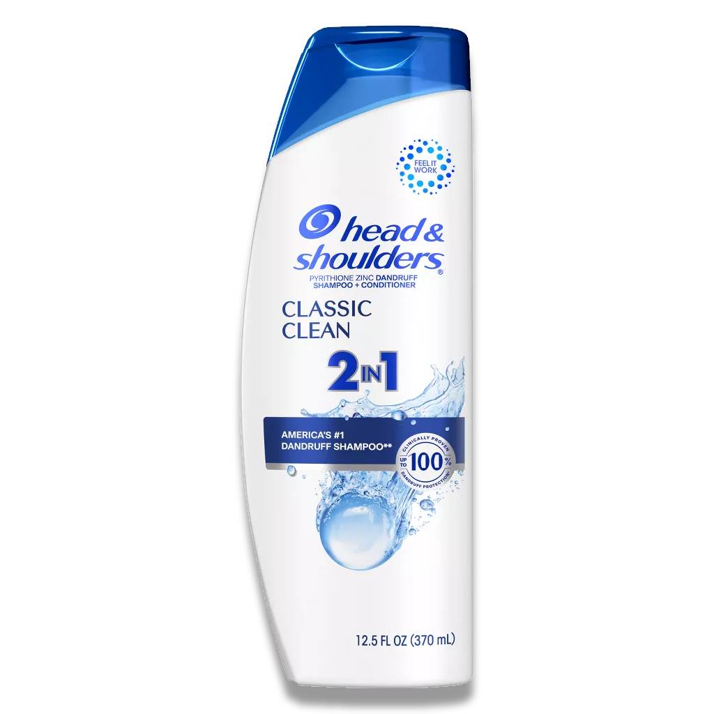 Head & Shoulders - Classic Clean 2-in-1 Dandruff Shampoo + Conditioner 12.5 Oz - 6 Pack