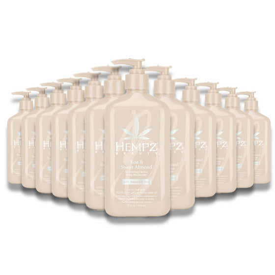 Hempz - Koa & Sweet Almond Smoothing Herbal Body Moisturizer - 17 Oz - 12 Pack | Hempz - Beauty Salons