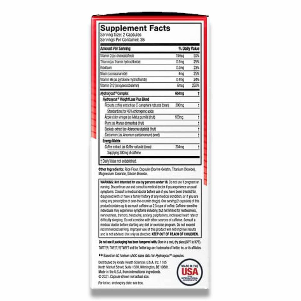 Hydroxycut Weight Loss Supplement - 60 Ct - 12 Pack Contarmarket