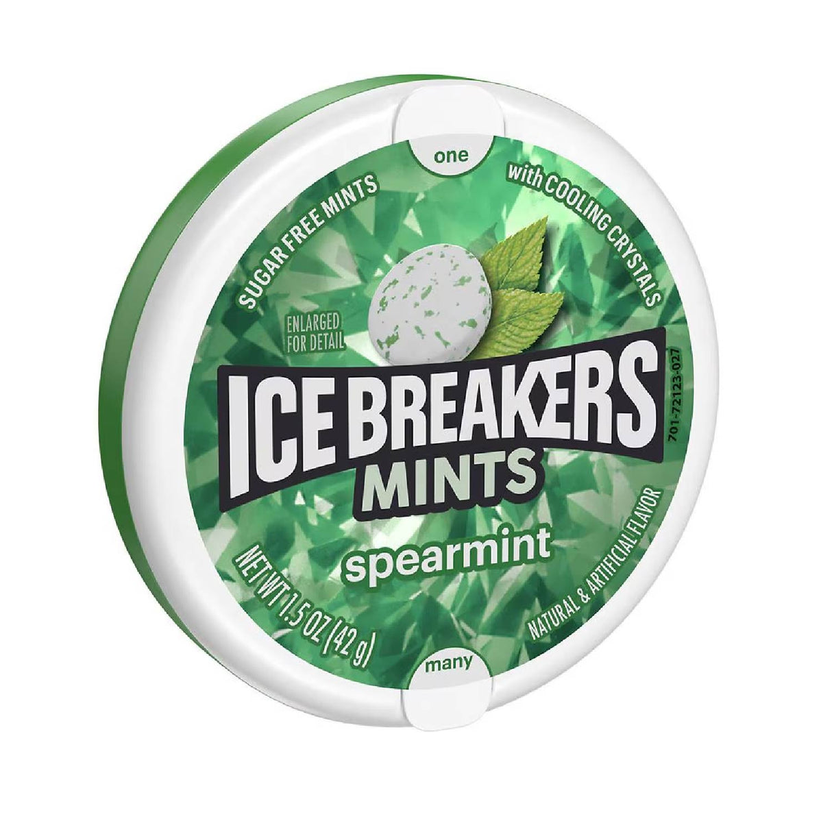 Ice Breakers - Sugar Free Mints, Spearmint 8 ct - 24 Pack - ( 192 ct )