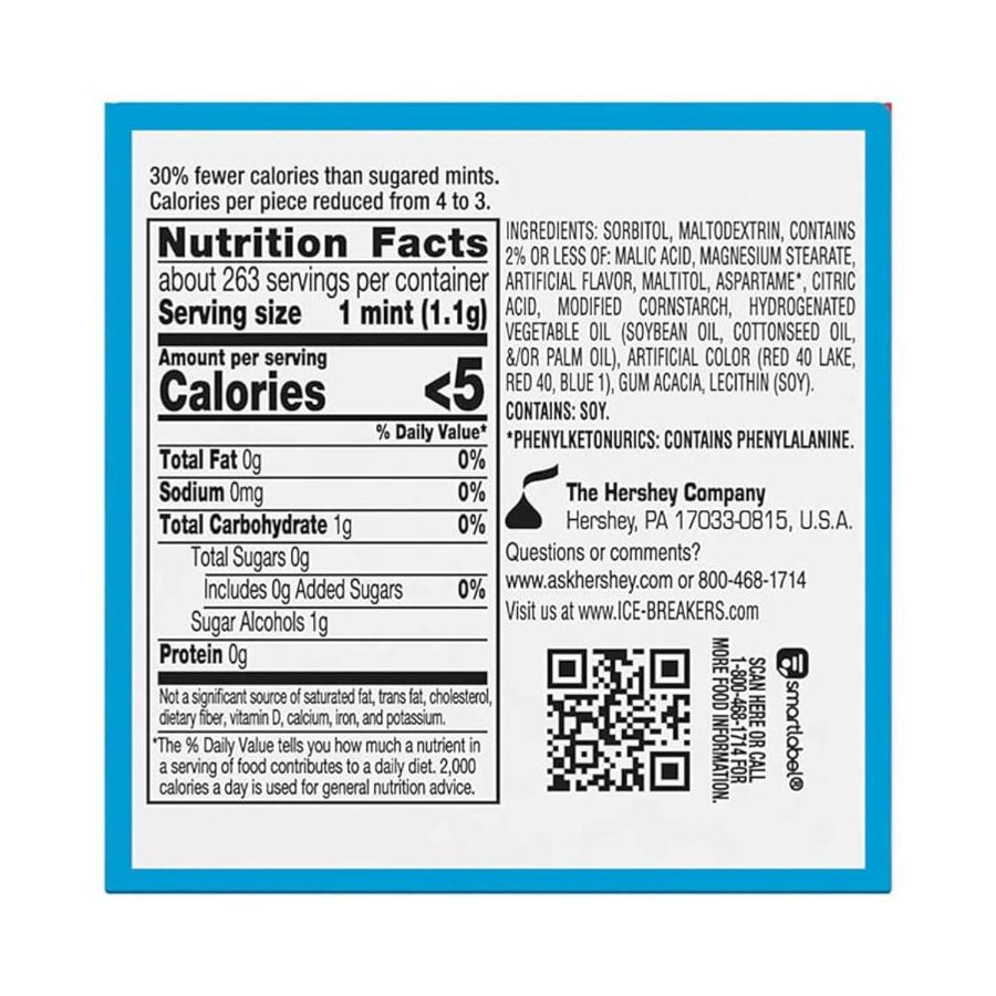 Ice Breakers Sugar Free DUO Mints Strawberry - 8 Pack