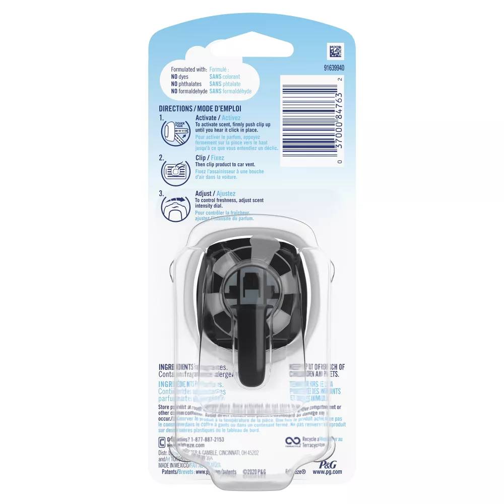 Febreze Car Vent Clip - Old Spice Swagger, 2.2ml - 1 ct - 8 Pack