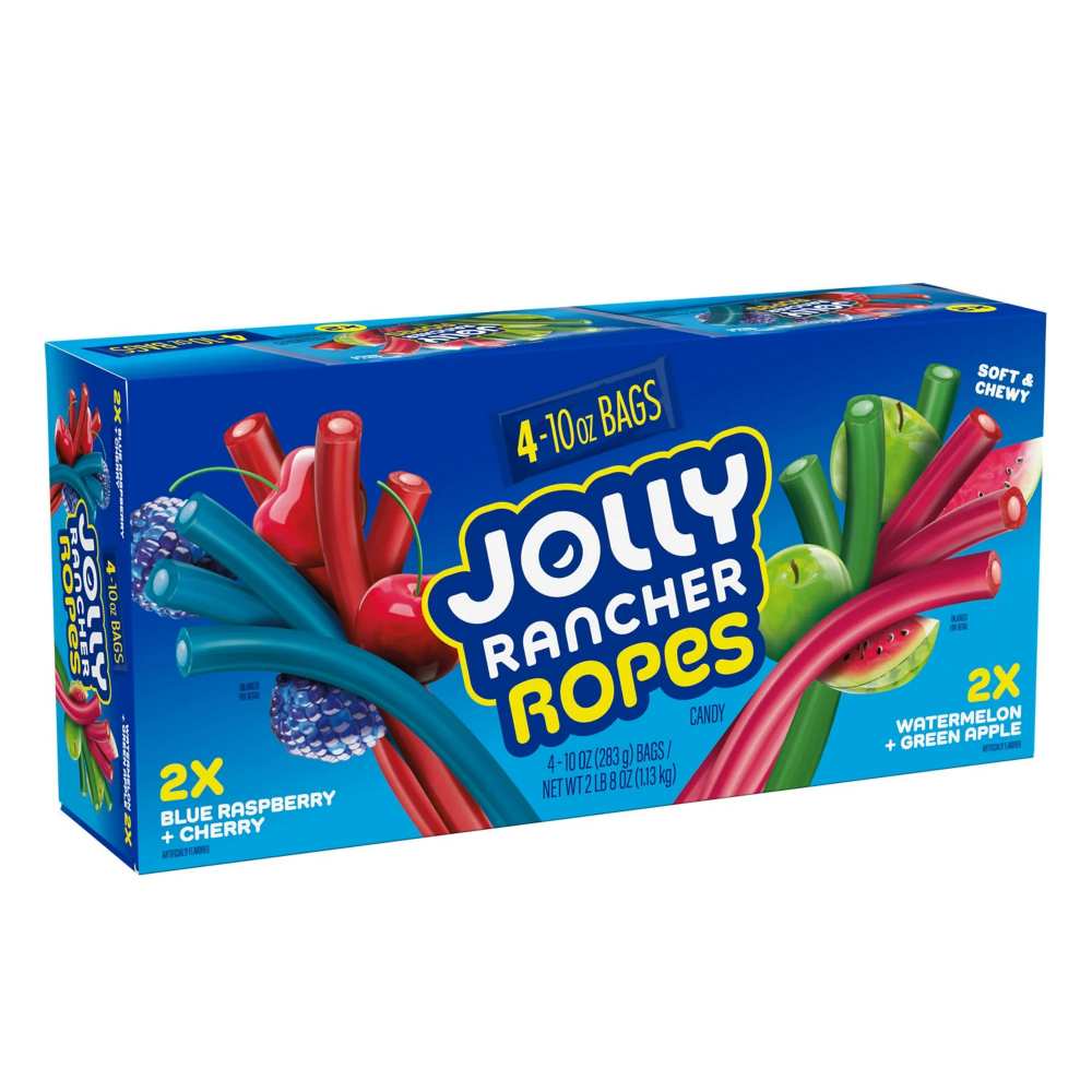 JOLLY RANCHER Ropes Variety Pack - 10 Oz - 4 Pack