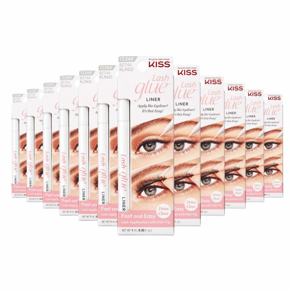 Kiss - Lash Glue Liner, Clear - 0.02 Oz - 12 Pack