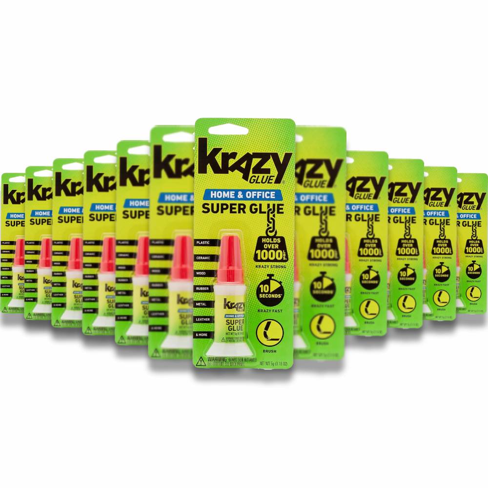 Krazy -  Super Glue Home & Office Brush - 0.18 Oz - 48 Pack