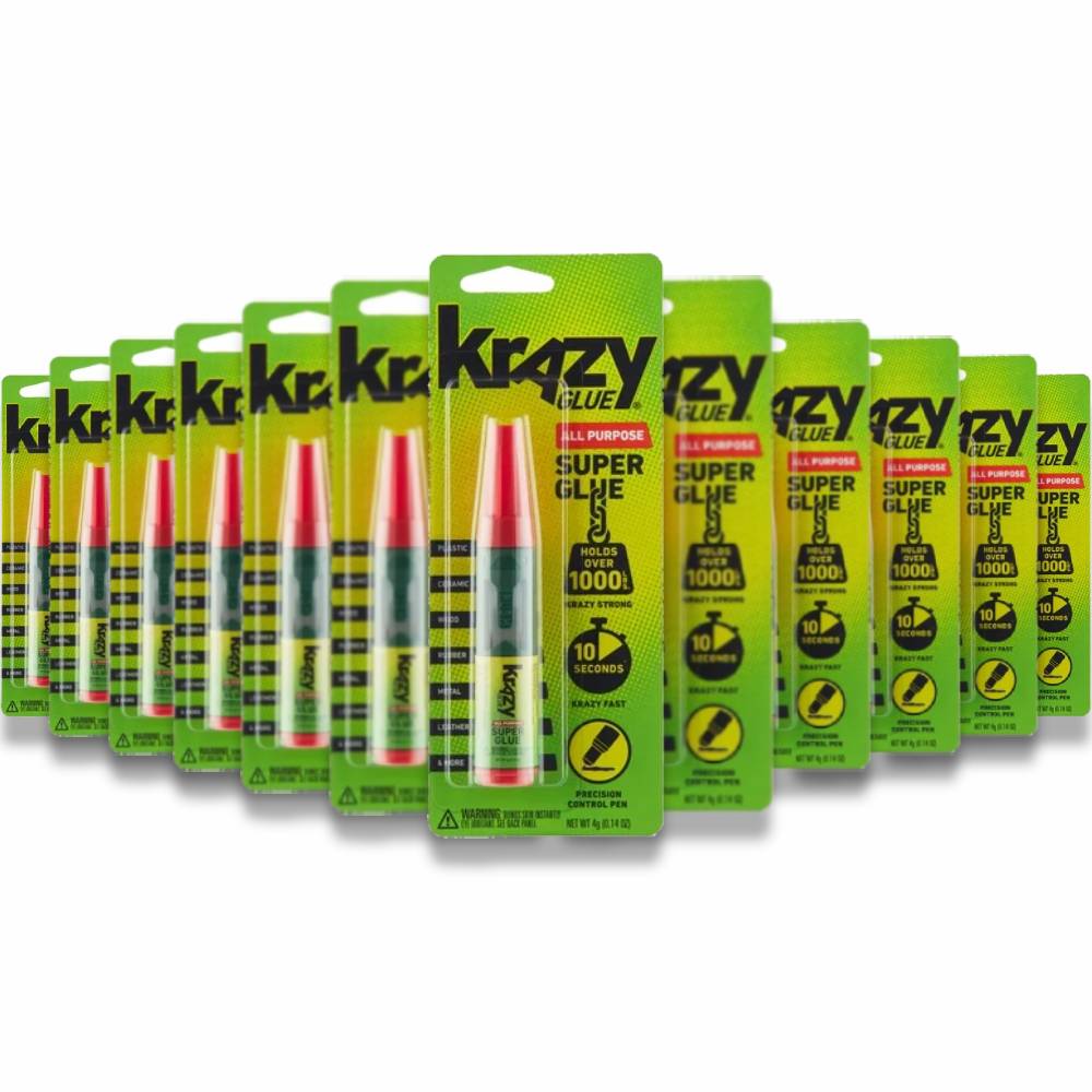 Krazy -  Glue All Purpose Precision Control Pen - 0.14 Oz - 48 Pack