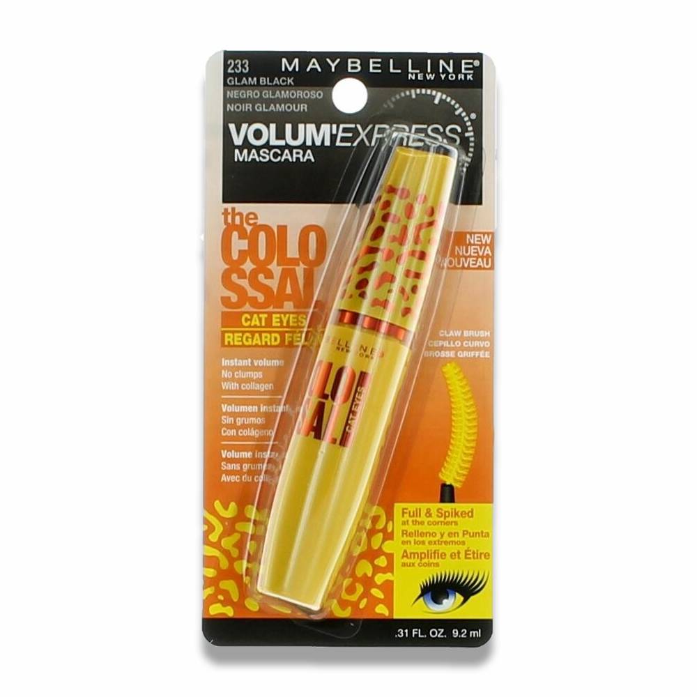 Maybelline - The Colossal Cat Eye, Mascara, 233 Noir Glam -  0.31 Oz - 12 Pack
