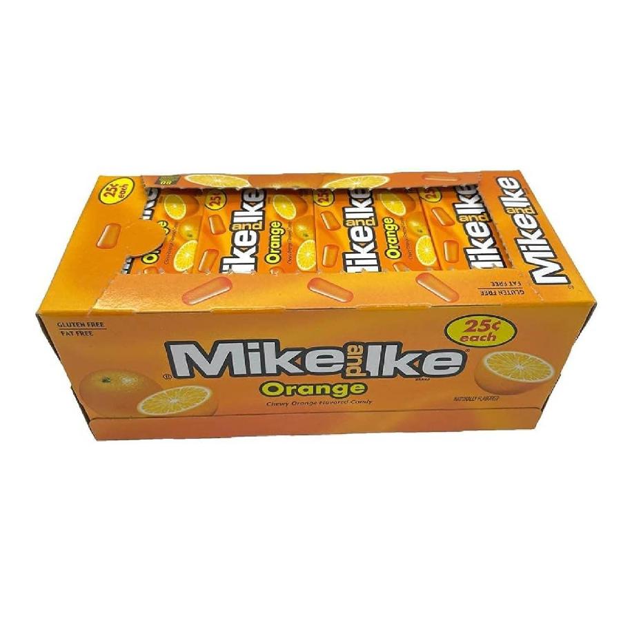 Mike & Ike Candy - Orange- 0.78 Oz - 24 Ct