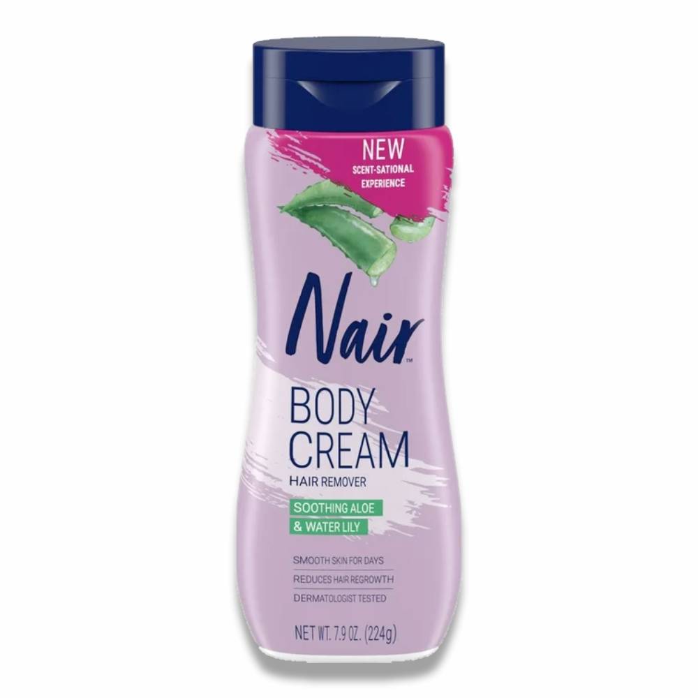 Nair - Hair Removal Cream, Soothing Aloe & Water Lily - 7.9 Oz - 12 Pack