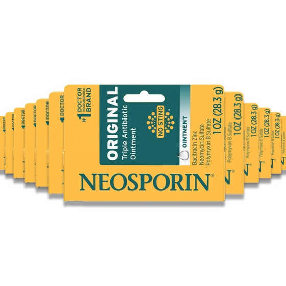 Neosporin - Original First Aid Antibiotic Ointment - 1 Oz - 24 Pack | Neosporin - member5%