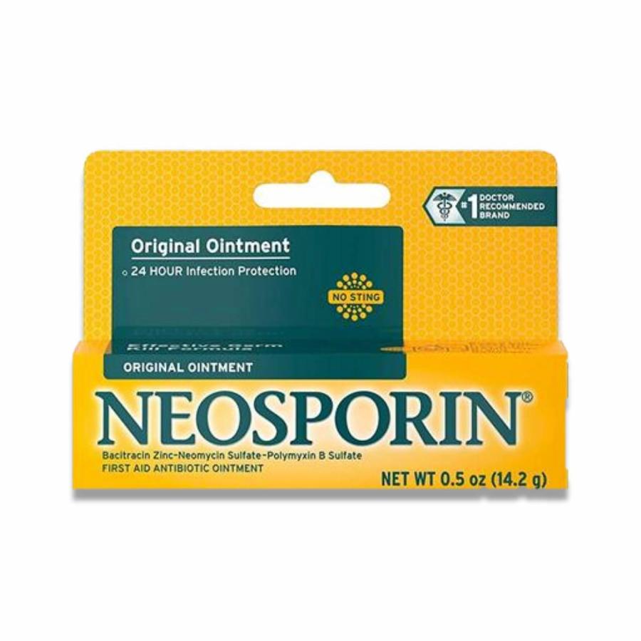 Neosporin - Original First Aid Antibiotic Ointment, Wound Care Treatment 0.5 Oz - 12 Pack