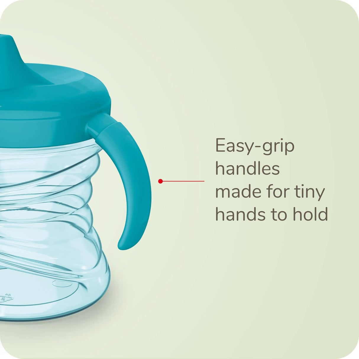 NUK - Acrylic Fun Grips Soft Spout Trainer Cup - 7 Oz - 12 Pack