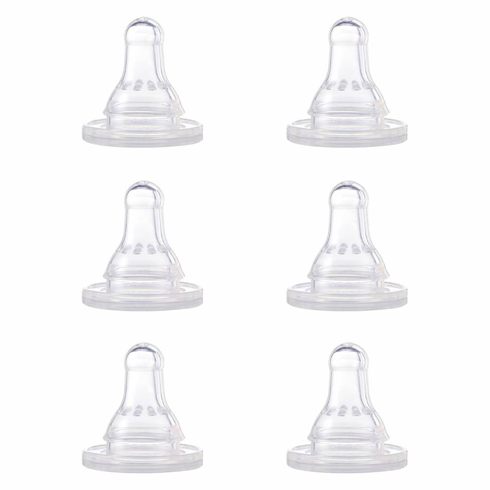 NUK - First Essentials Replacement Nipples - 6 Count - 24 Pack
