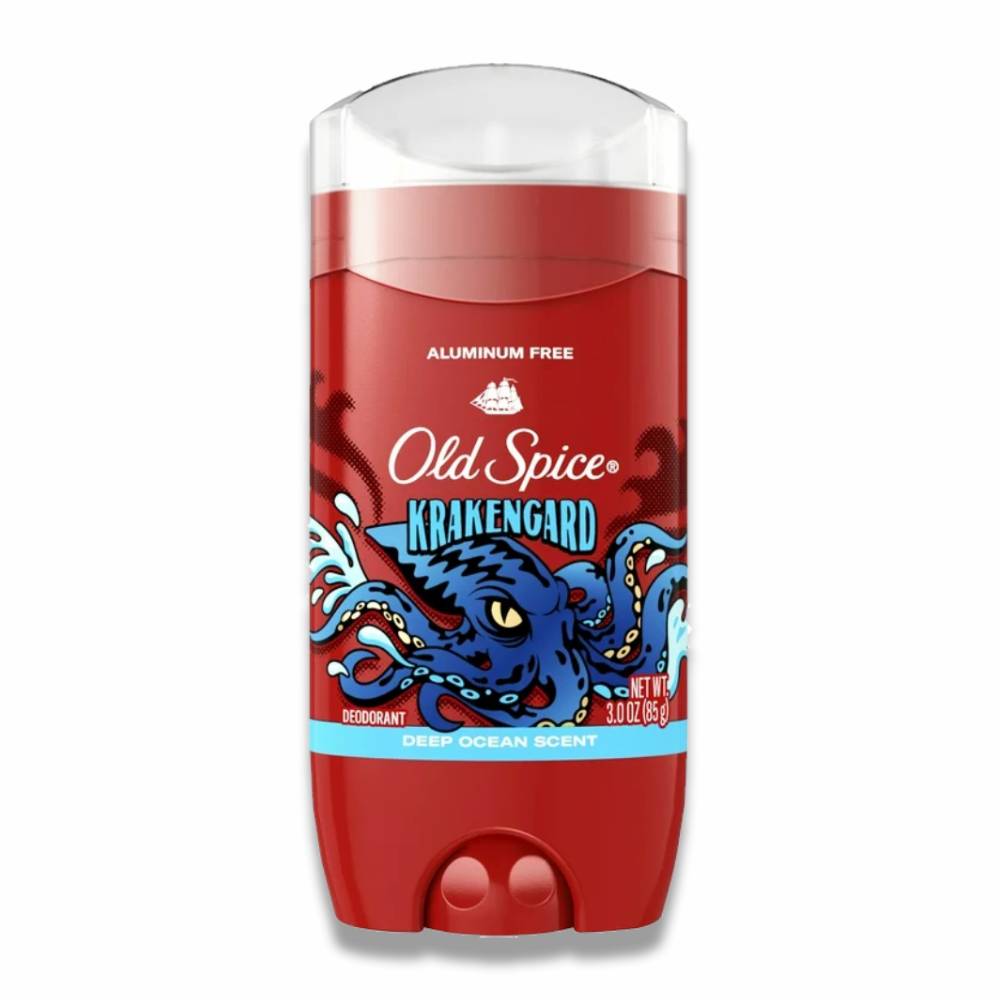 Old Spice - Wild Collection, Antiperspirant & Deodorant, Krakengard - 3.0 Oz - 12 Pack