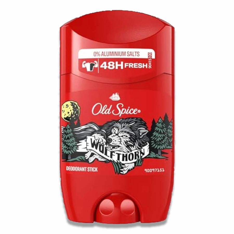 Old Spice -  Wolfthorn Deodorant Stick - 1.7 Oz ( 50 ml ) - 6 Pack