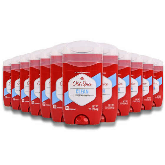 Old Spice - Deodorant Clean Scent - 2.0 Oz - 12 Pack | Old Spice - Travel Wholesale
