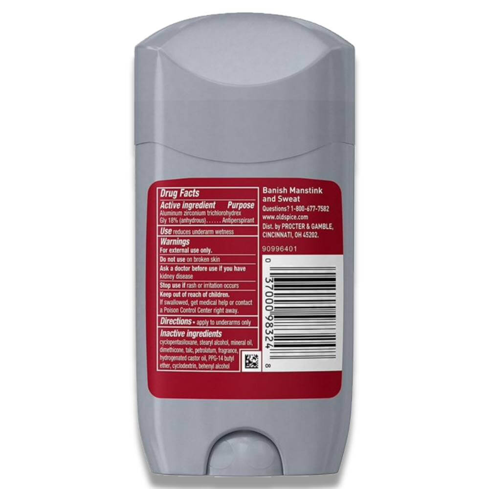 Old Spice Antiperspirant & Deodorant, Wild Collection, Krakengard - 2.6 Oz - 12 Pack Contarmarket