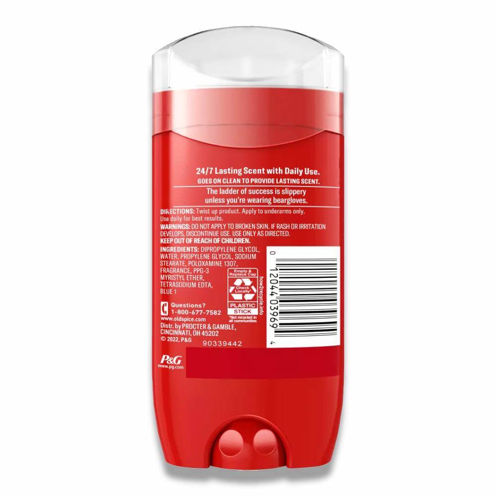 Old Spice Antiperspirant & Deodorant, Wild Collection, Bearglove - 3 Oz - 12 Pack Contarmarket