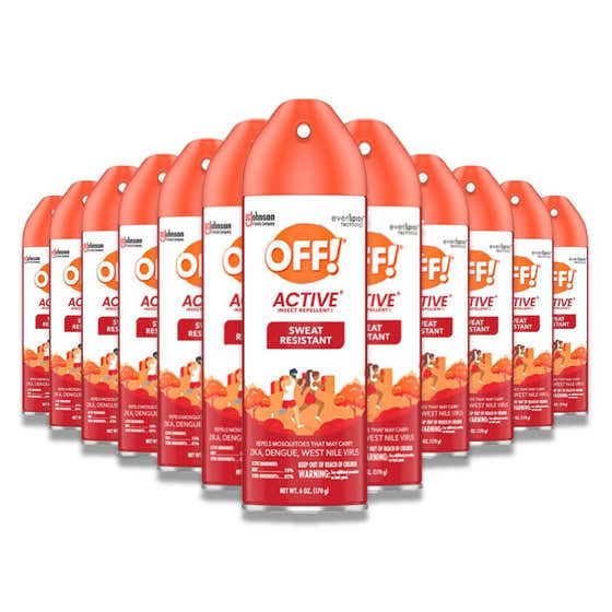 OFF! - Active Insect Repellent, Sweat Resistant - 6 Oz - 12 Pack | OFF! - Household - Wholesale