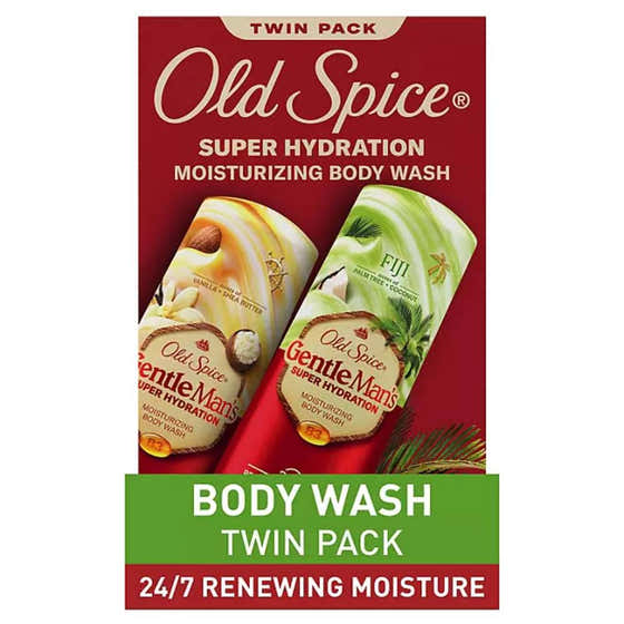 Old Spice - Gentle Man's Super Hydration Body Wash - 20 Oz - 2 Pack | Old Spice - member5%